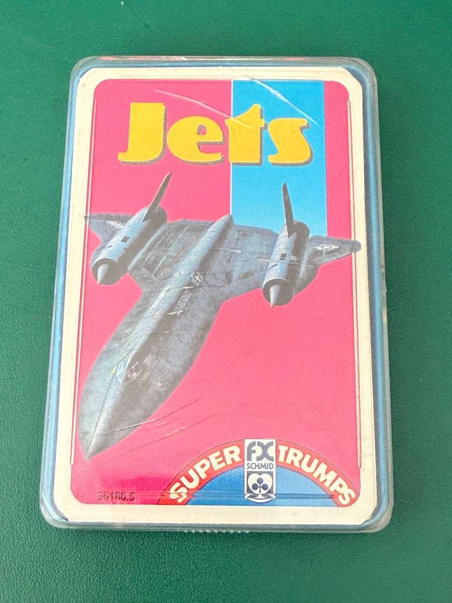 Top Trumps Cards - Jets (In original box)