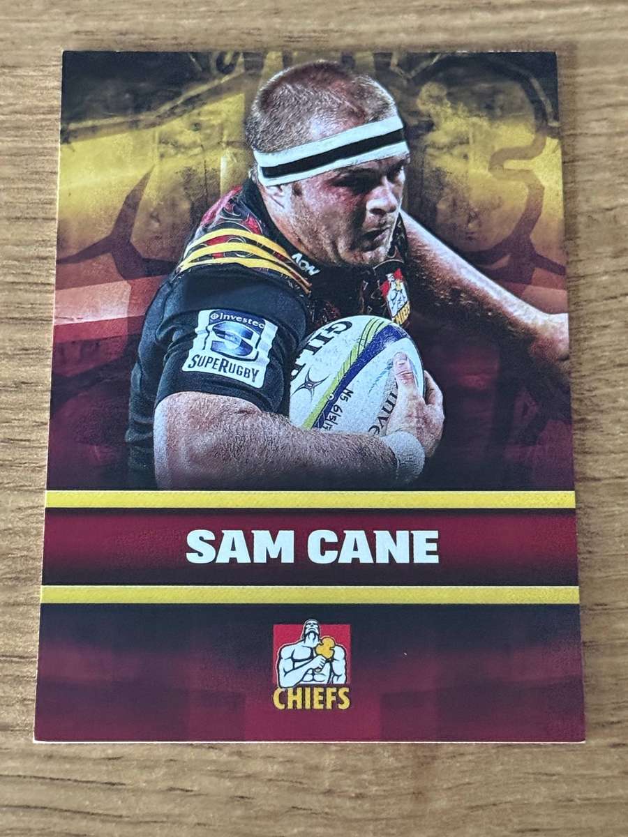 Rugby Card - Sam Cane (Chiefs) 2017 Tap and Play Rugby Card