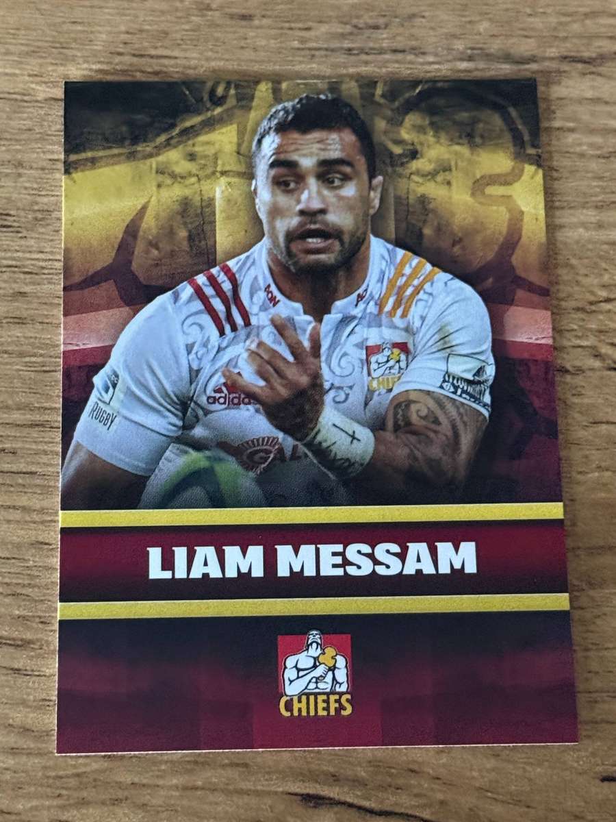 Rugby Card - Liam Messam (Chiefs) 2017 Tap and Play Rugby Card