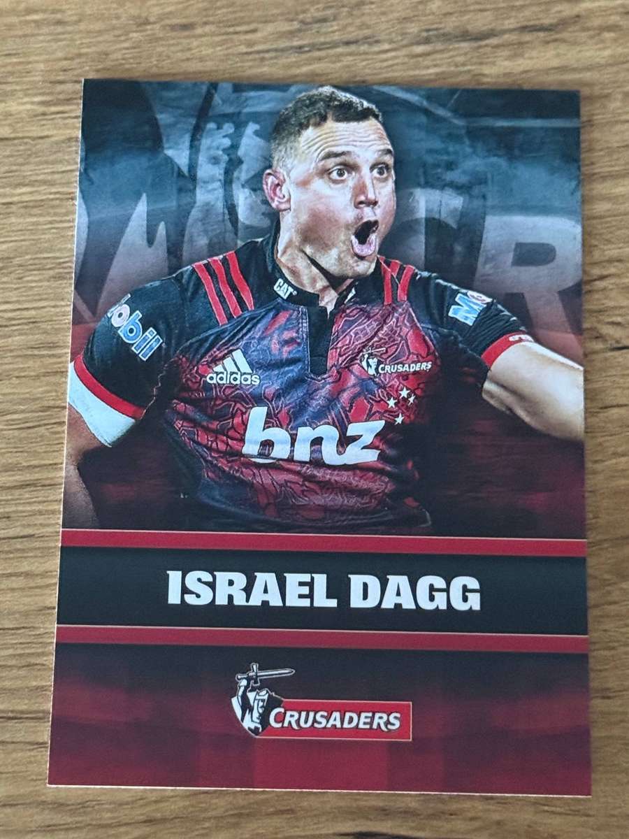Rugby Card - Israel Dagg (Crusaders) 2017 Tap and Play Rugby Card