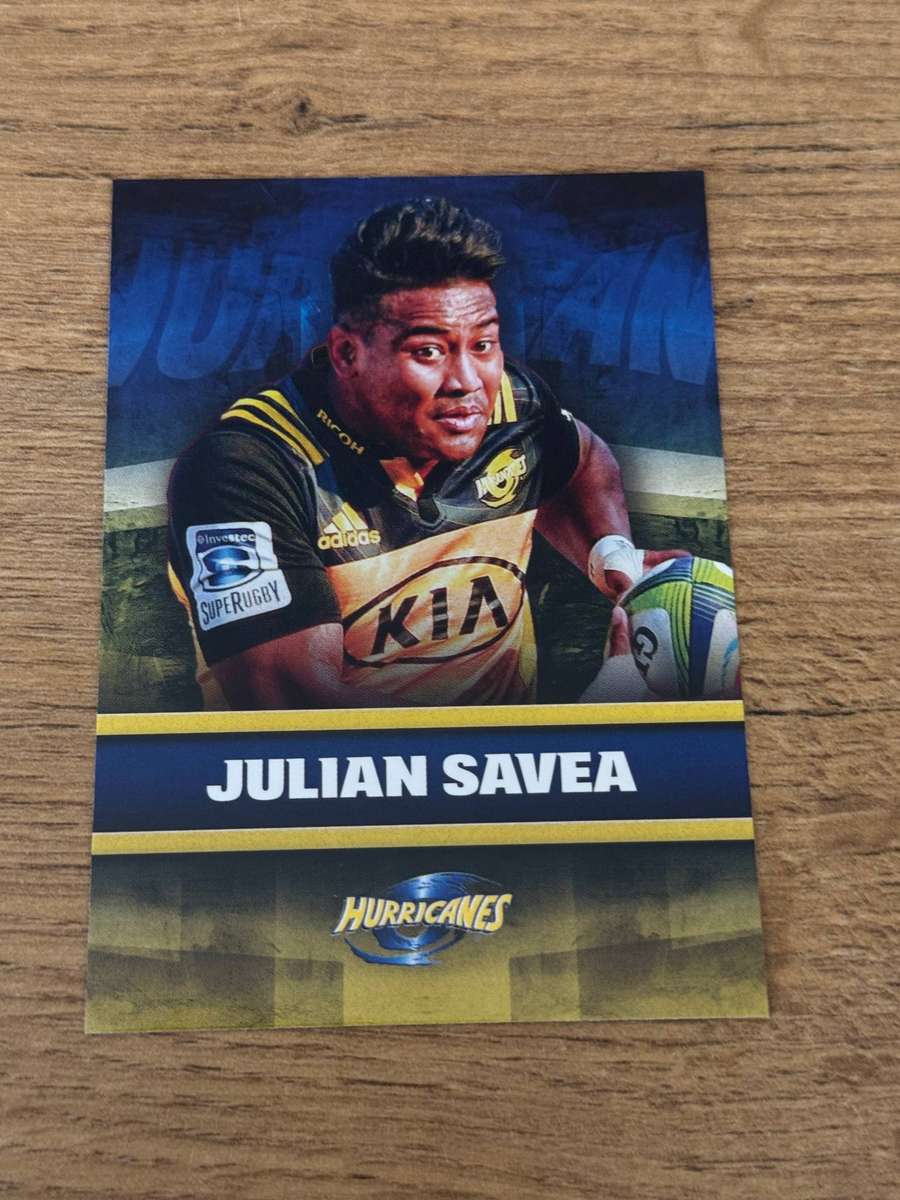 Rugby Card - Julian Savea (Hurricanes) 2017 Tap and Play Rugby Card