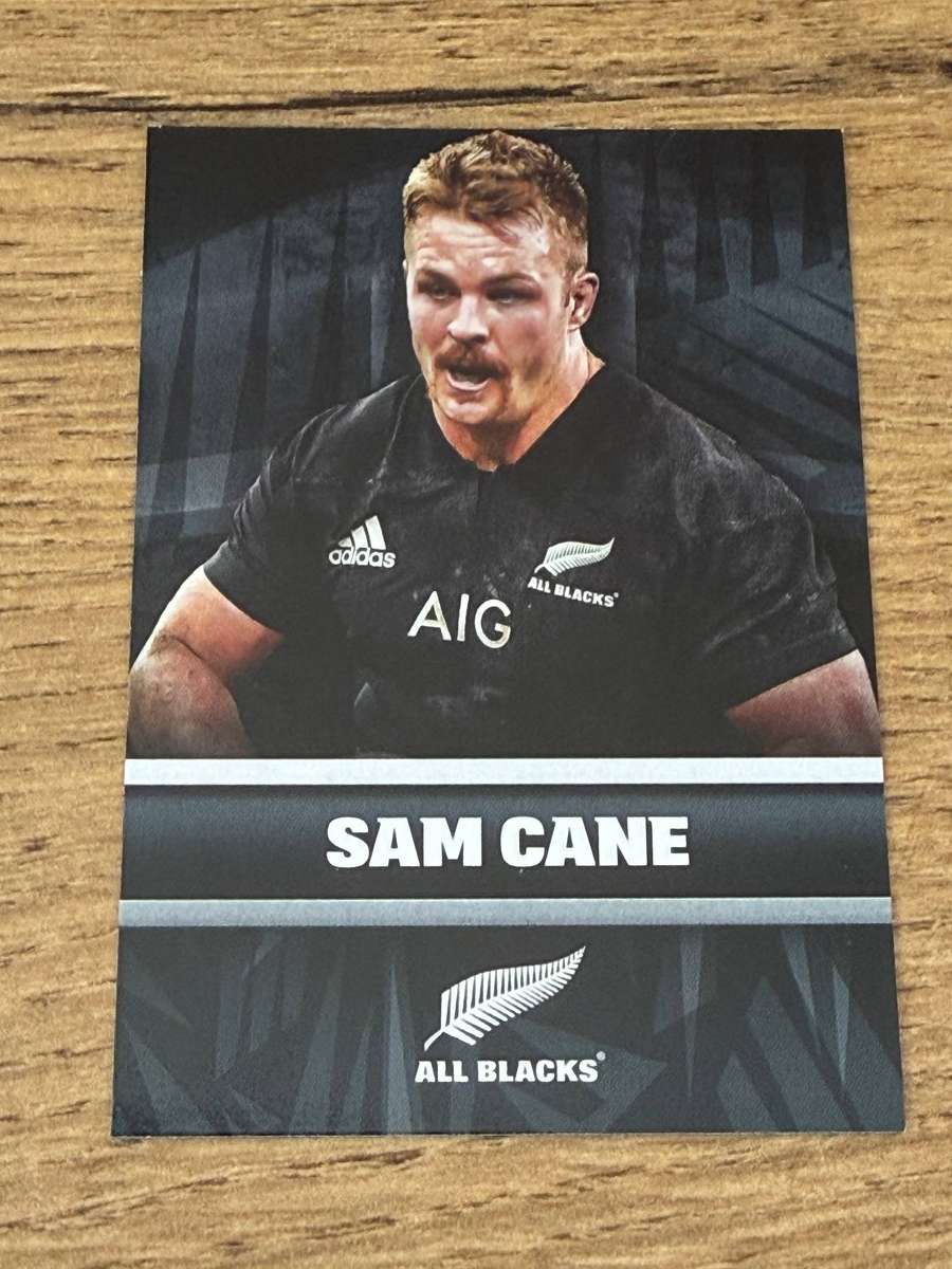 Rugby Card - Sam Cane (All Blacks) 2017 Tap and Play Rugby Card