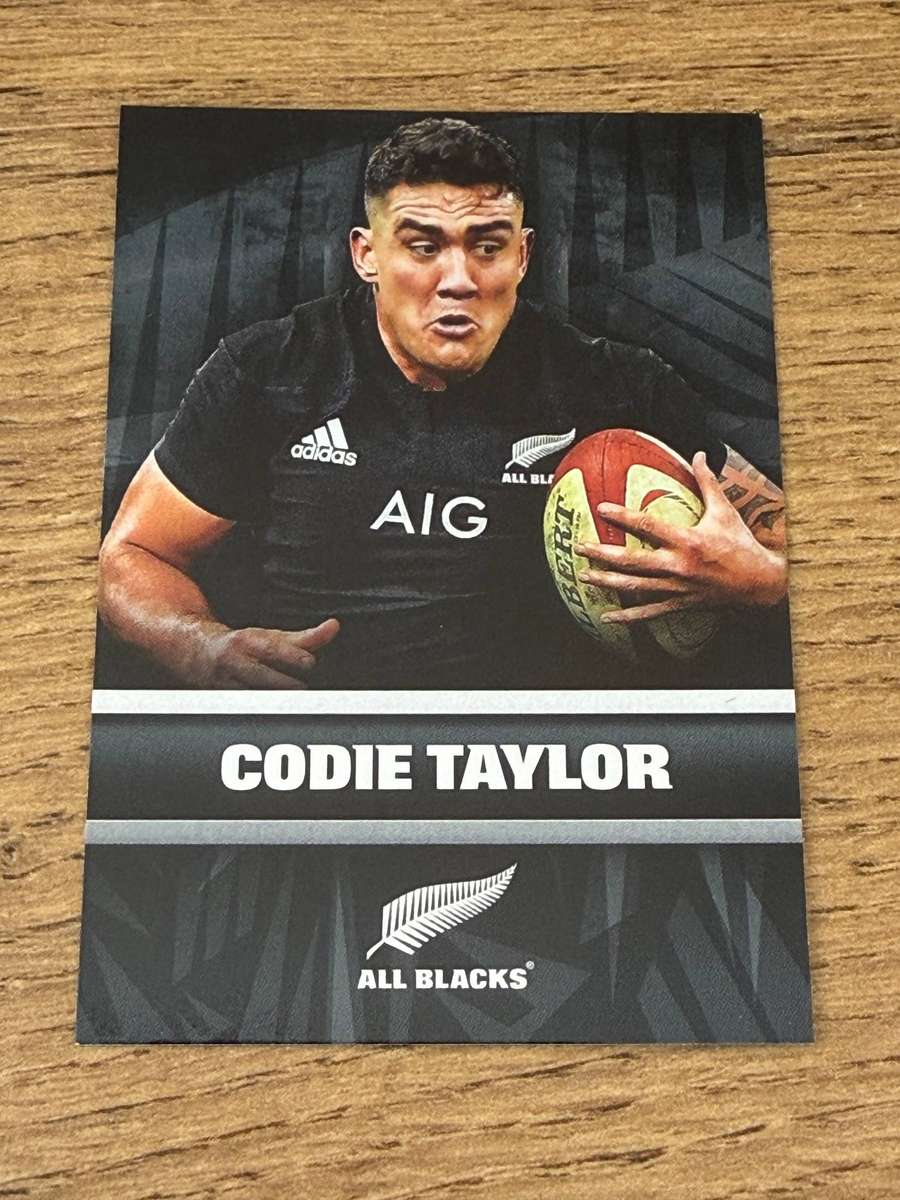 Rugby Card - Codie Taylor (All Blacks) 2017 Tap and Play Rugby Card