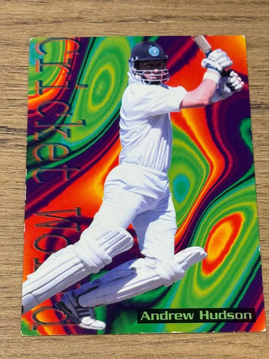 Cricket Card - Andrew Hudson 1996 Sports Deck Cricket Card