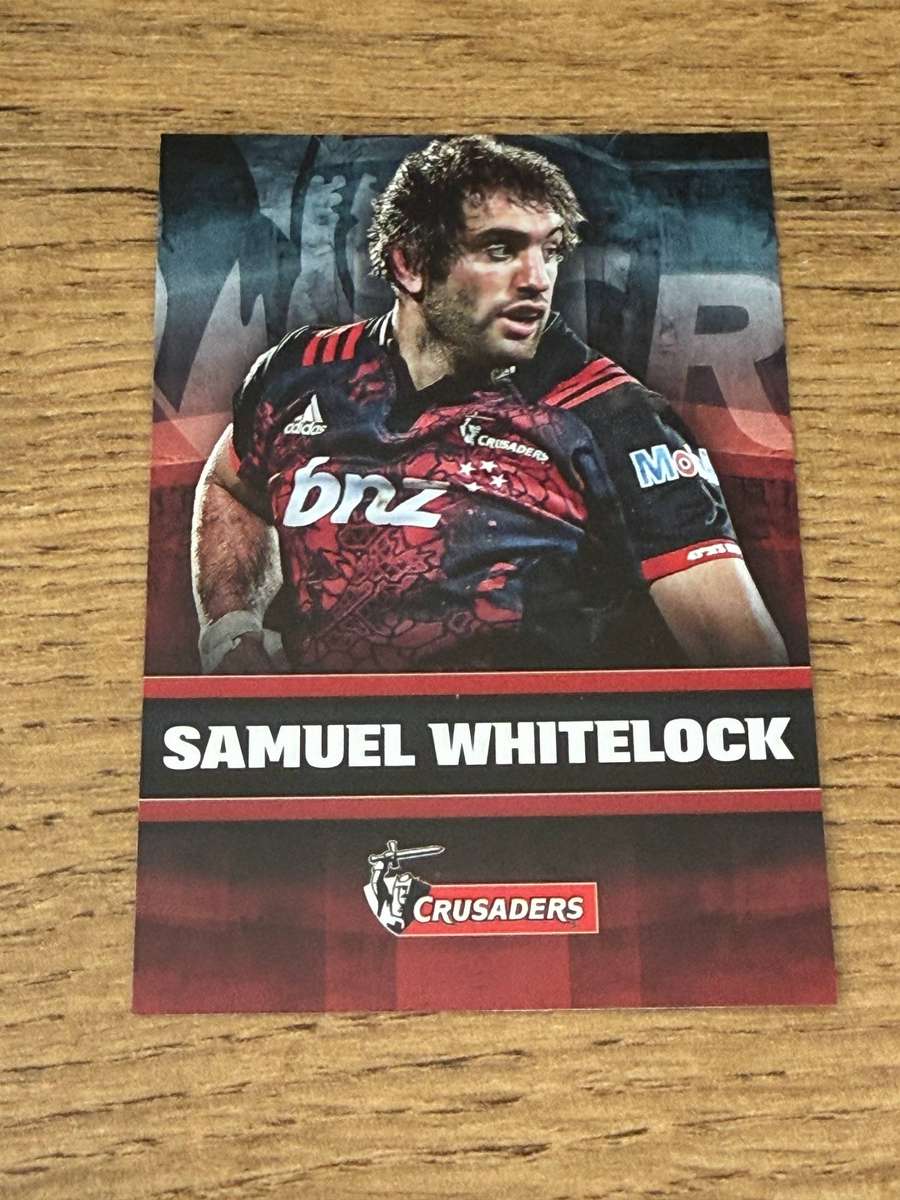 Rugby Card - Sam Whitelock (Crusaders) 2017 Tap and Play Rugby Card