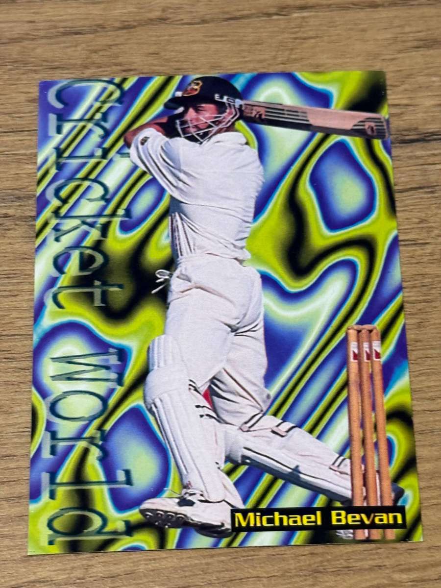 Cricket Card - Michael Bevan 1996 Sports Deck Cricket Card