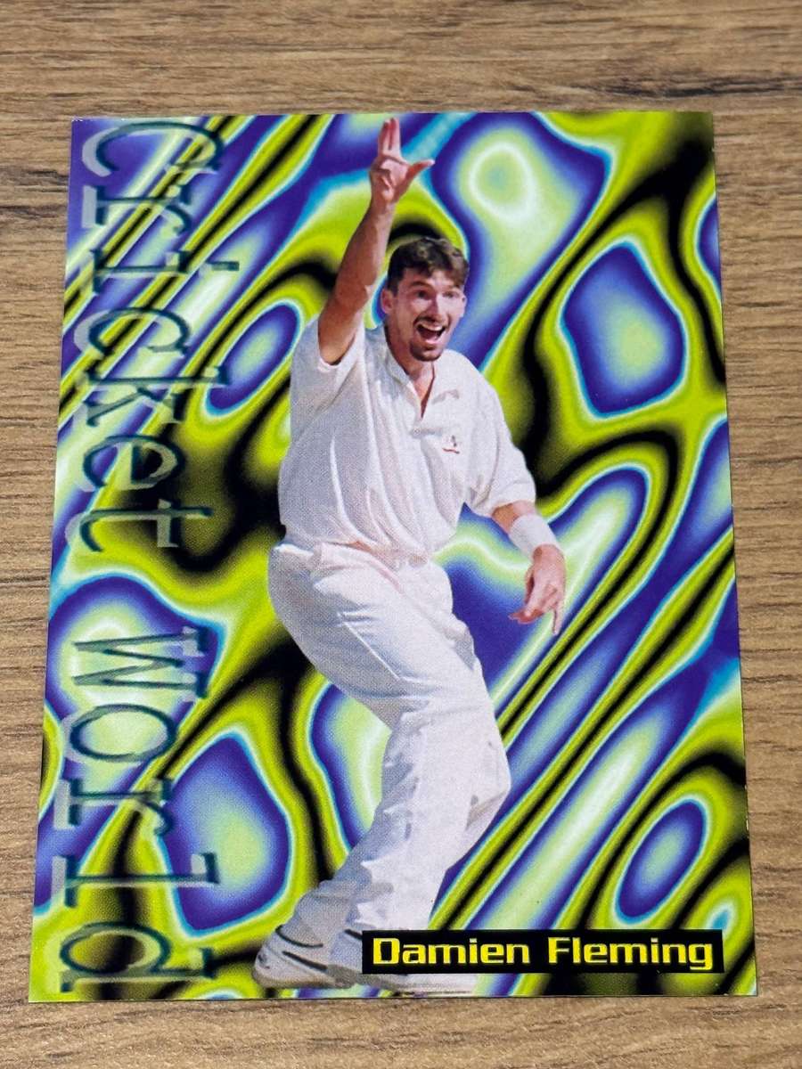 Cricket Card - Damien Fleming 1996 Sports Deck Cricket Card