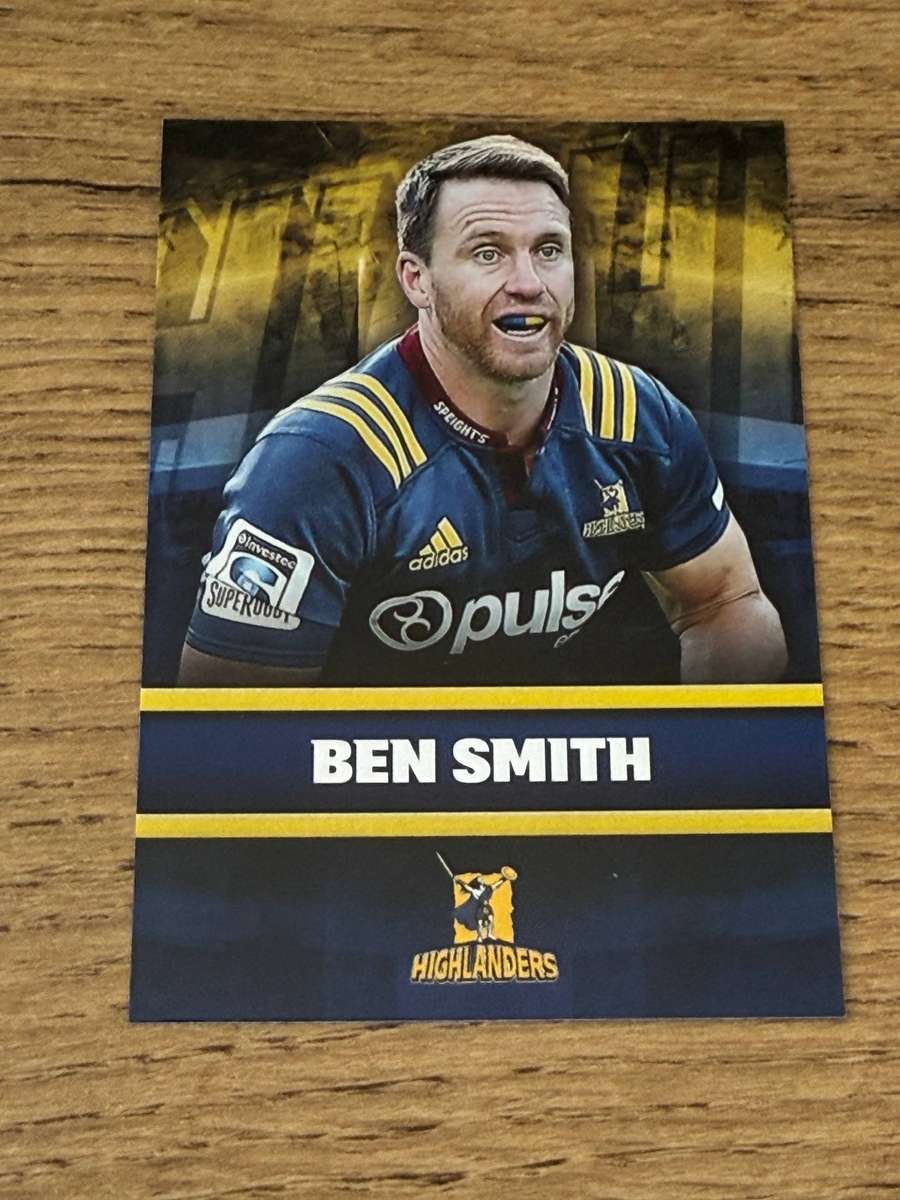 Rugby Card - Ben Smith (Highlanders) 2017 Tap and Play Rugby Card