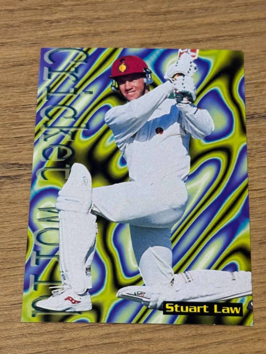 Cricket Card - Stuart Law 1996 Sports Deck Cricket Card