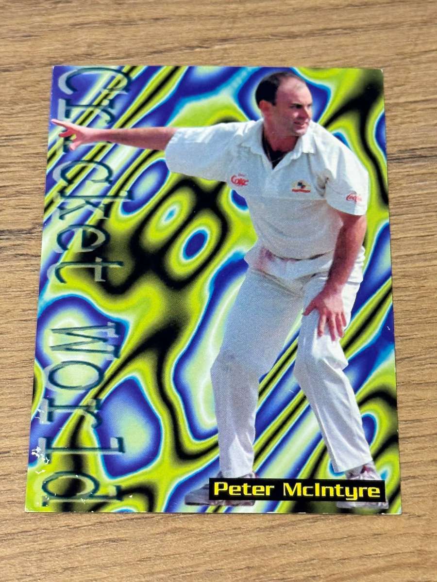Cricket Card - Peter McIntyre 1996 Sports Deck Cricket Card