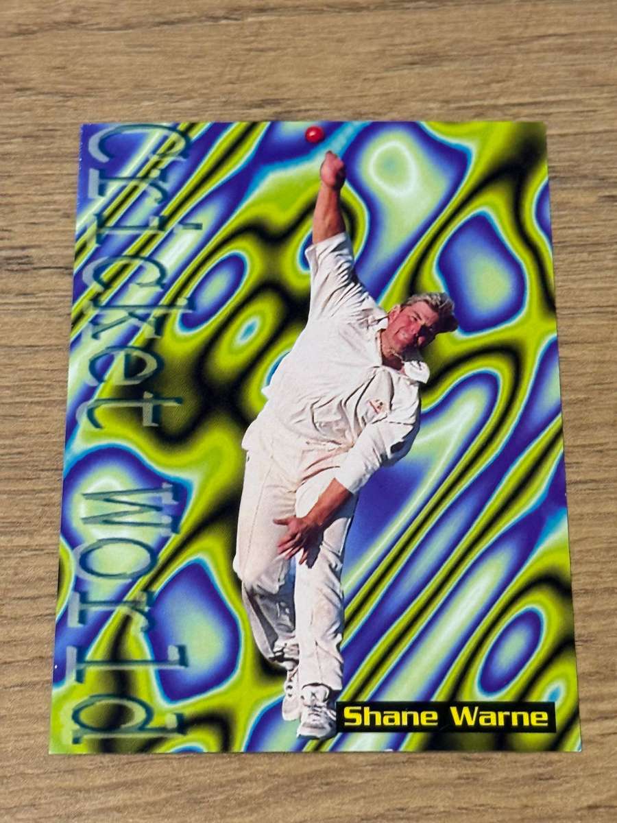 Cricket Card - Shane Warne 1996 Sports Deck Cricket Card