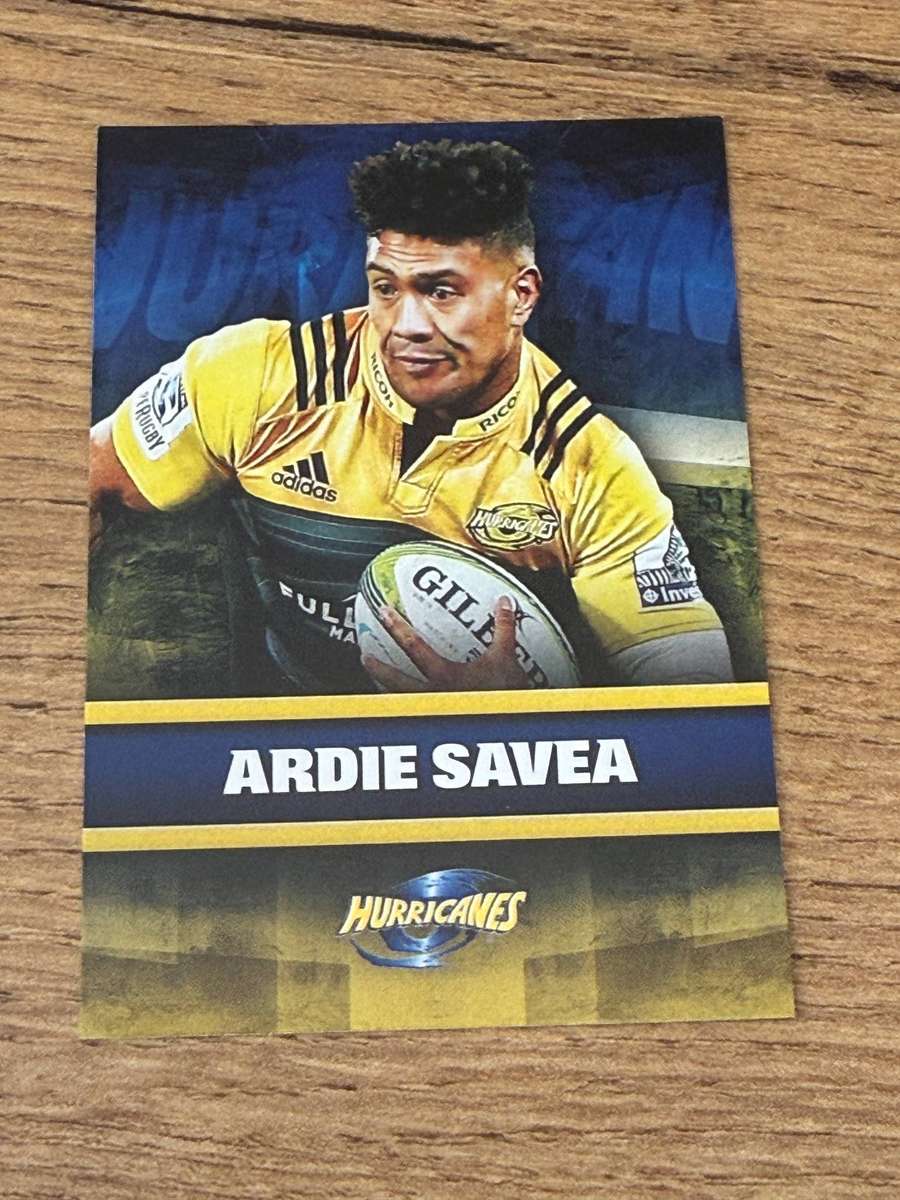 Rugby Card - Ardie Savea (Hurricanes) 2017 Tap and Play Rugby Card