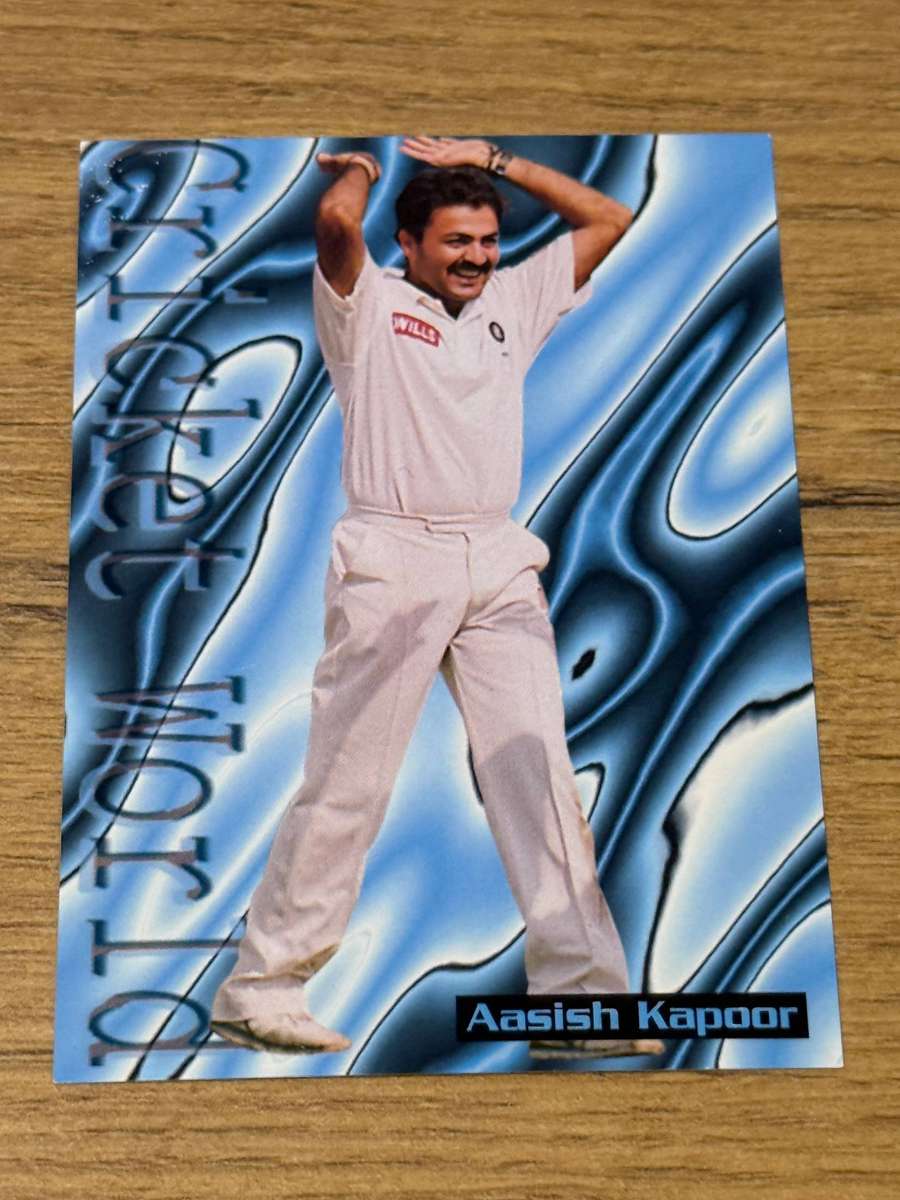 Cricket Card - Aasish Kapoor 1996 Sports Deck Cricket Card