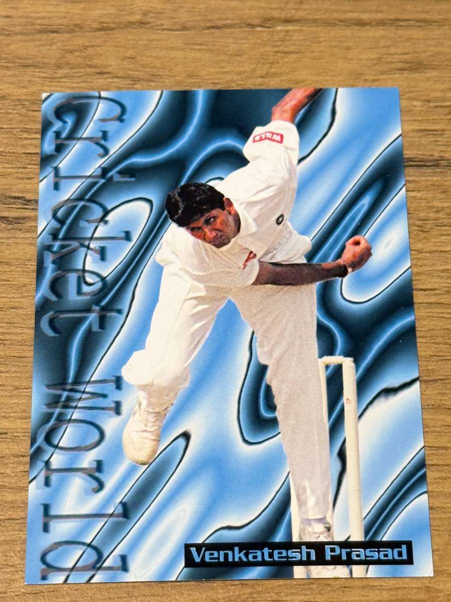 Cricket Card - Venkatesh Prasad 1996 Sports Deck Cricket Card
