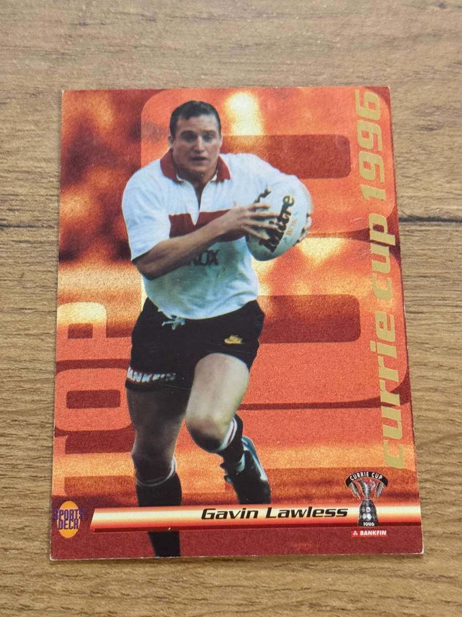 Rugby Card - Gavin Lawless 1996 Sports Deck Rugby Card