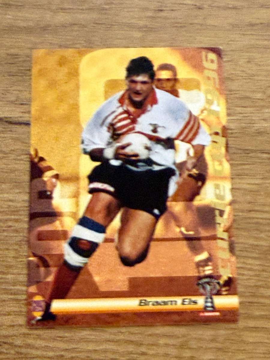 Rugby Card - Braam Els 1996 Sports Deck Rugby Card