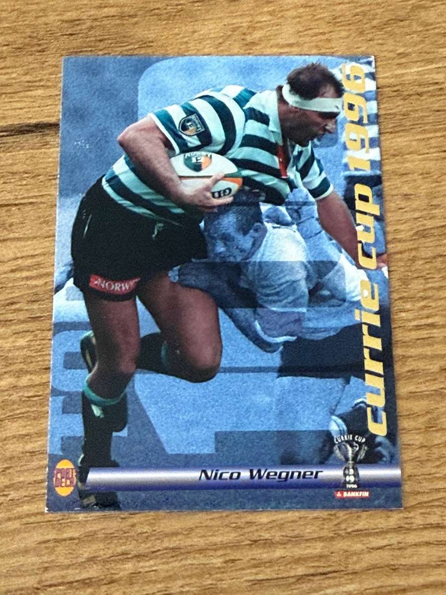 Rugby Card - Nico Wegner 1996 Sports Deck Rugby Card