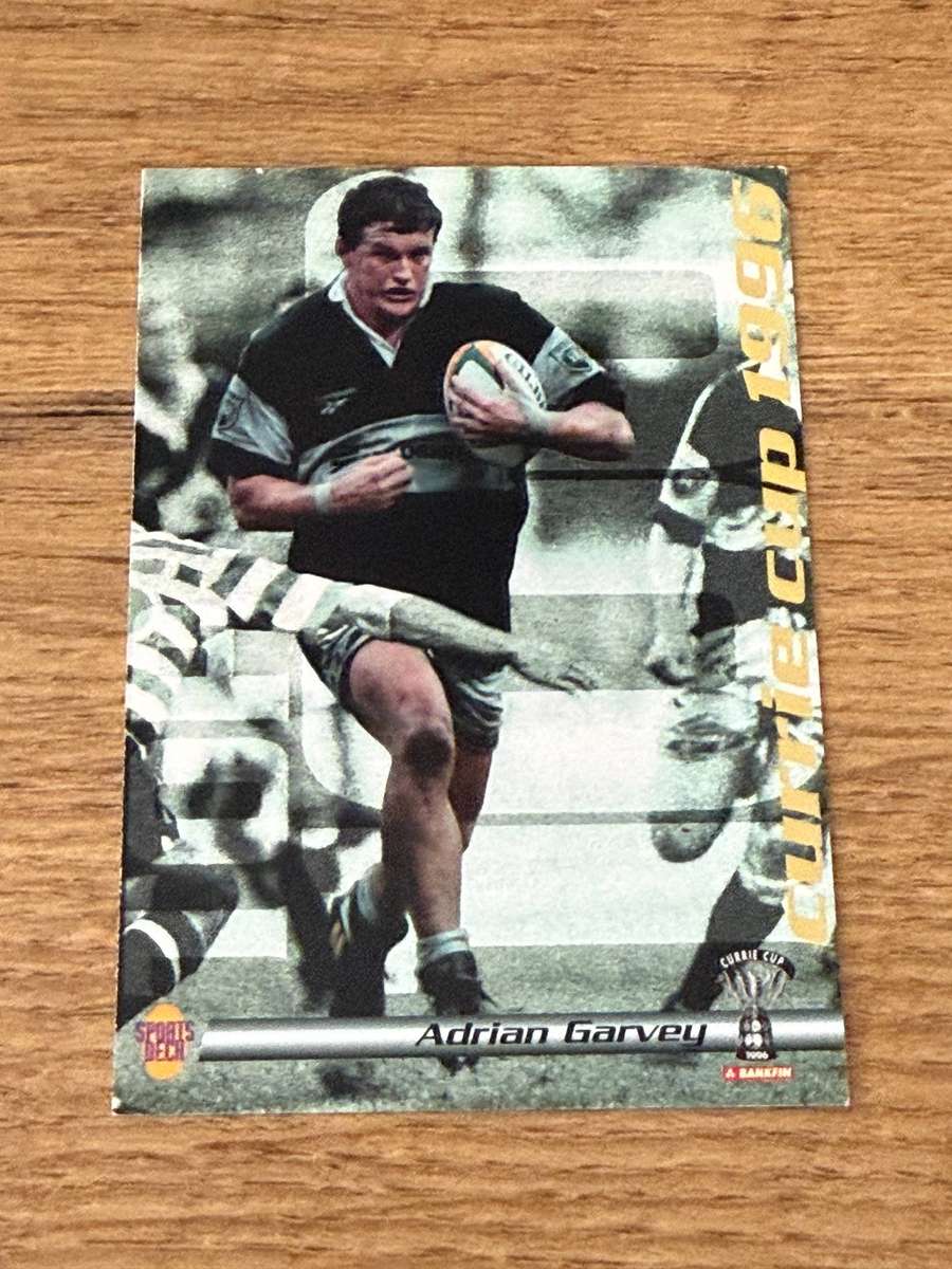 Rugby Card - Adrian Garvey 1996 Sports Deck Rugby Card