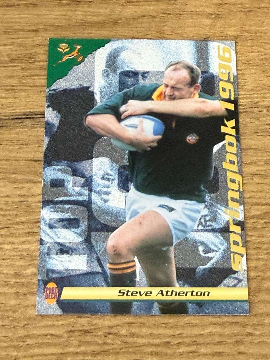 Rugby Card - Steve Atherton 1996 Sports Deck Rugby Card