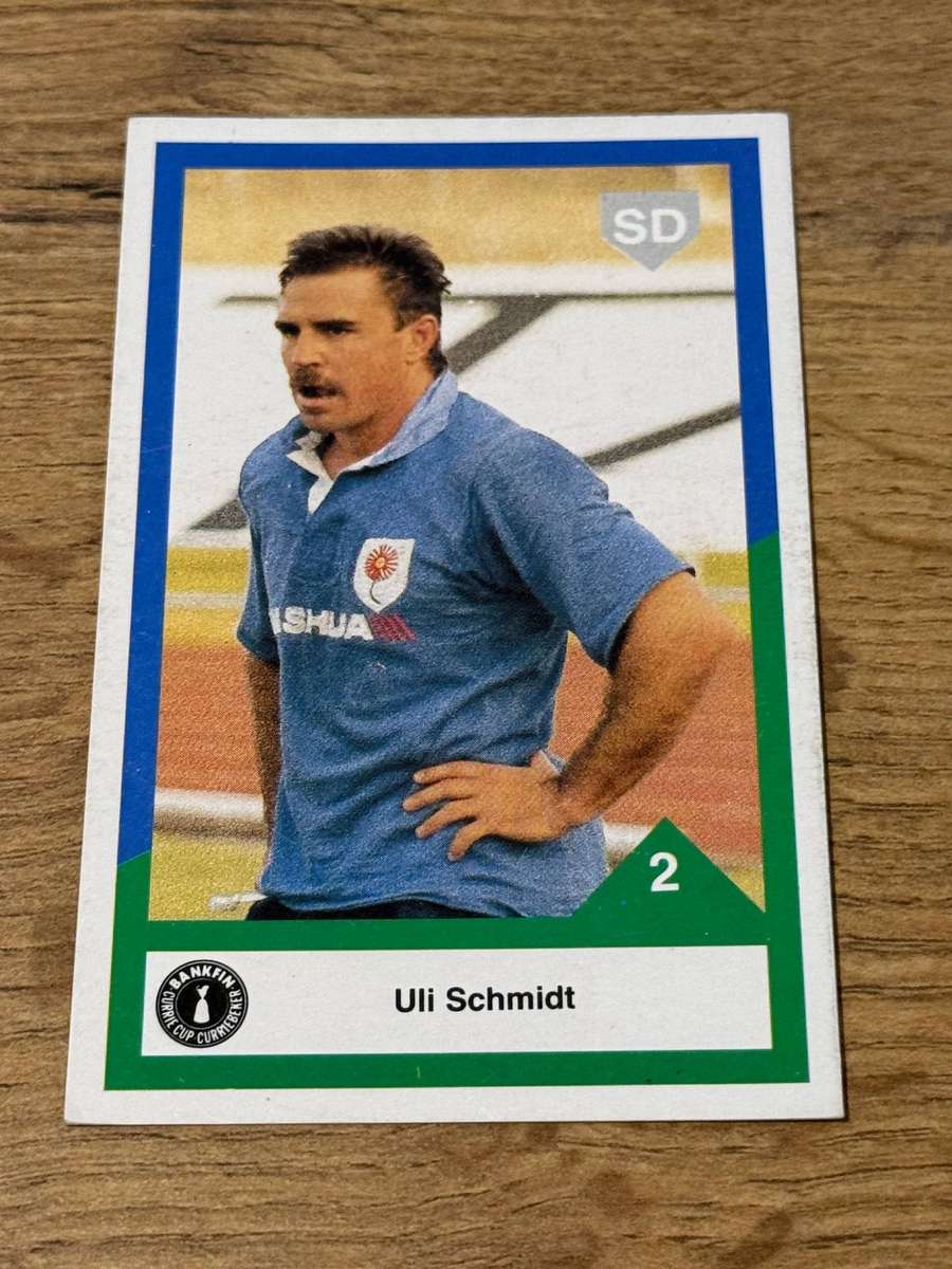 Rugby Card - Uli Schmidt 1992 Sports Deck Rugby Card