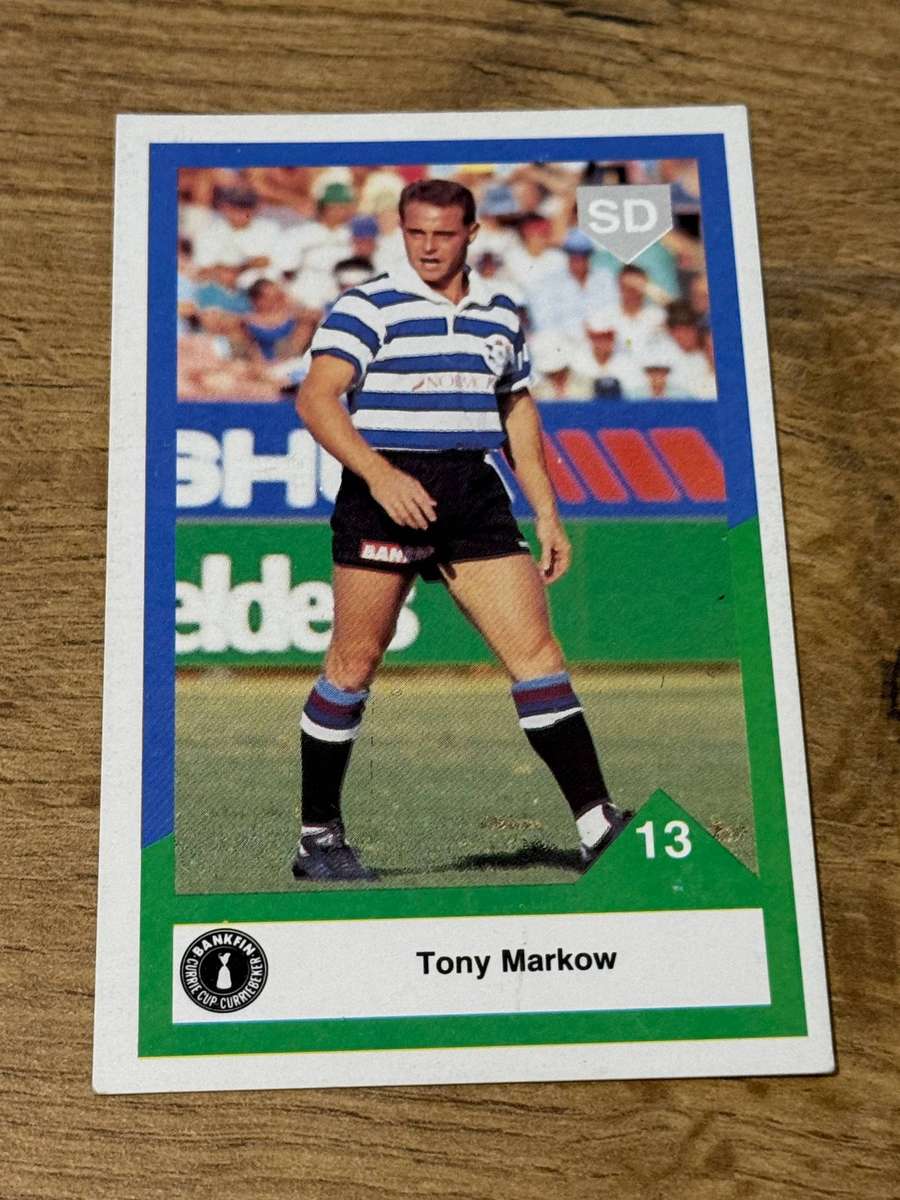 Rugby Card - Tony Markow 1992 Sports Deck Rugby Card