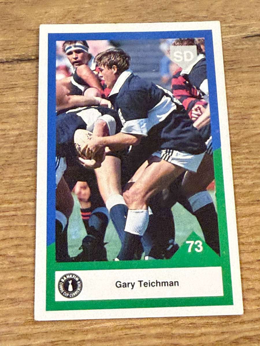 Rugby Card - Gary Teichmann 1992 Sports Deck Rugby Card