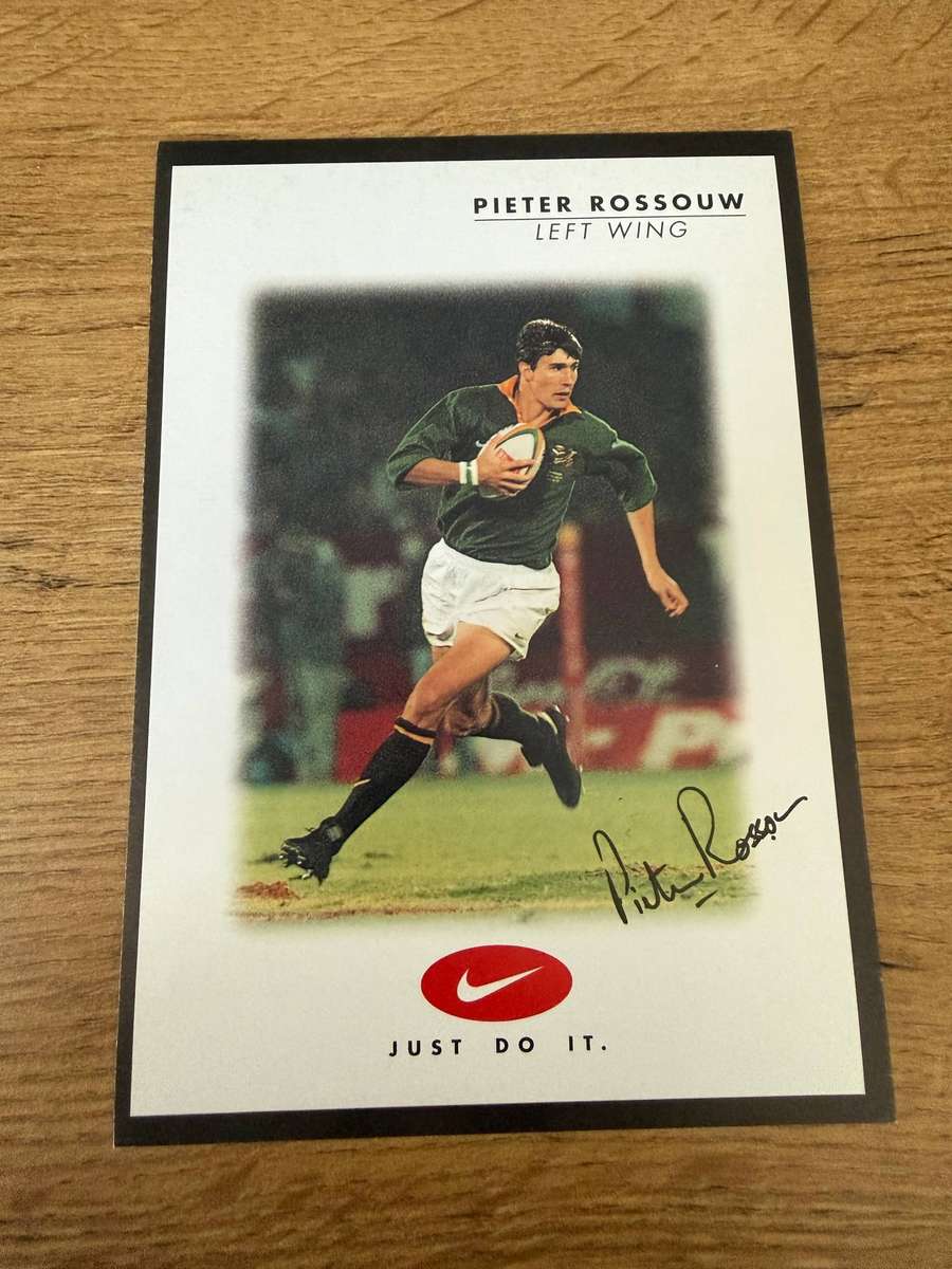 Rugby Card - Pieter Rossouw 1999 Nike Rugby Card