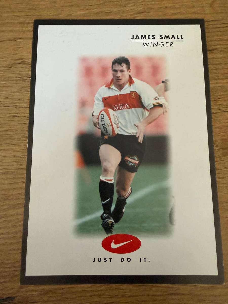Rugby Card - James Small 1999 Nike Rugby Card