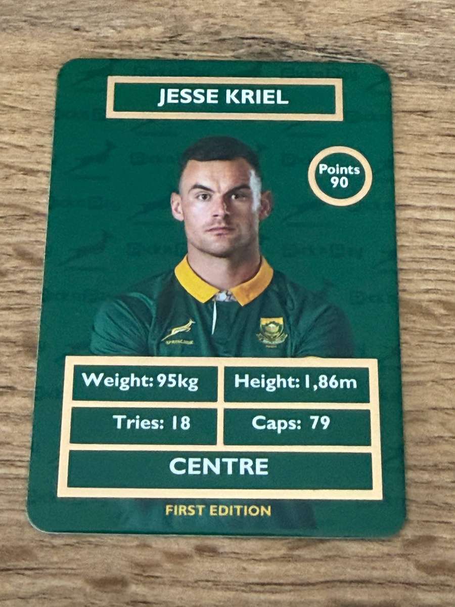 Rugby Card - Jesse Kriel 2025 Pick and Pay Rugby Card