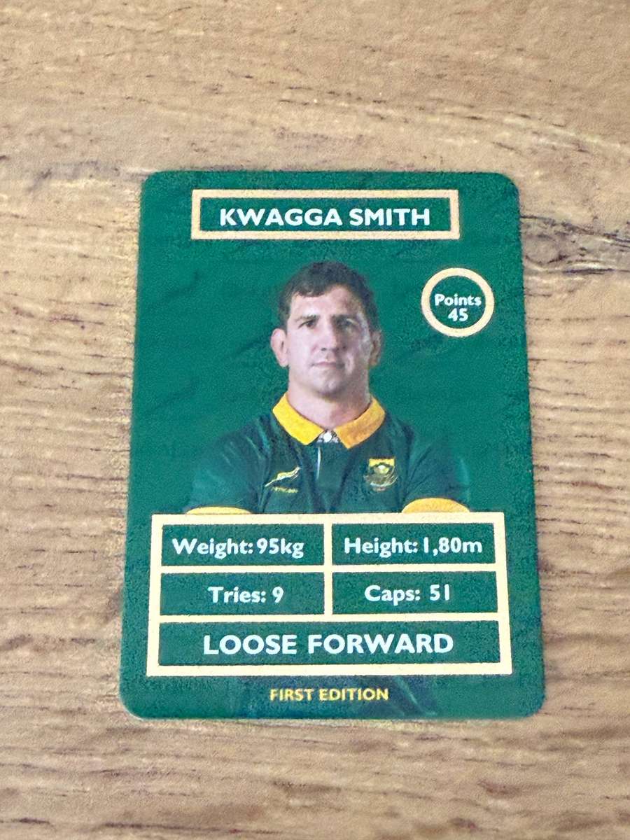 Rugby Card - Kwagga Smith 2025 Pick and Pay Rugby Card