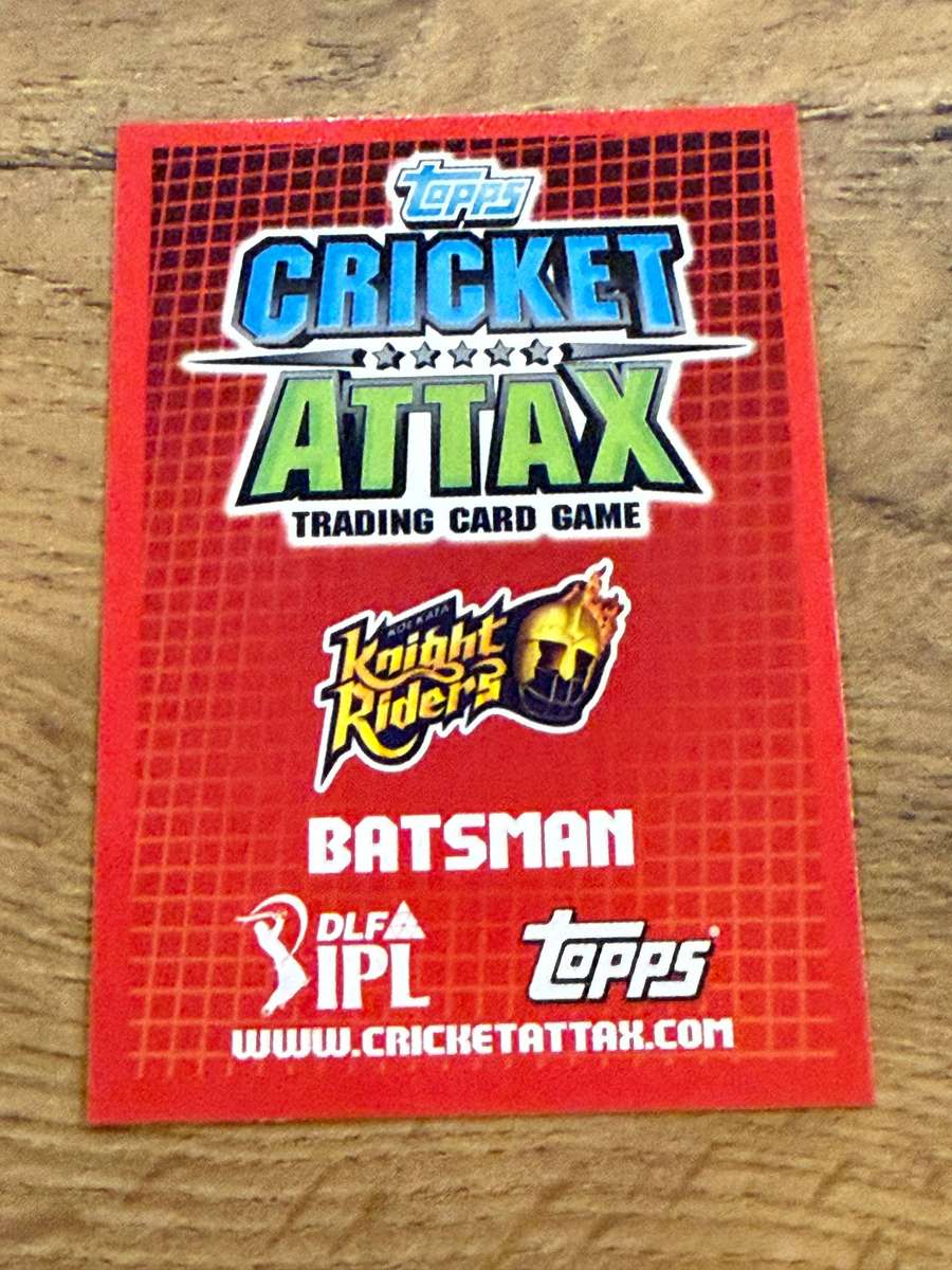Cricket Card - Eoin Morgan 2012 Topps Cricket Attax DLF IPL Cricket Card