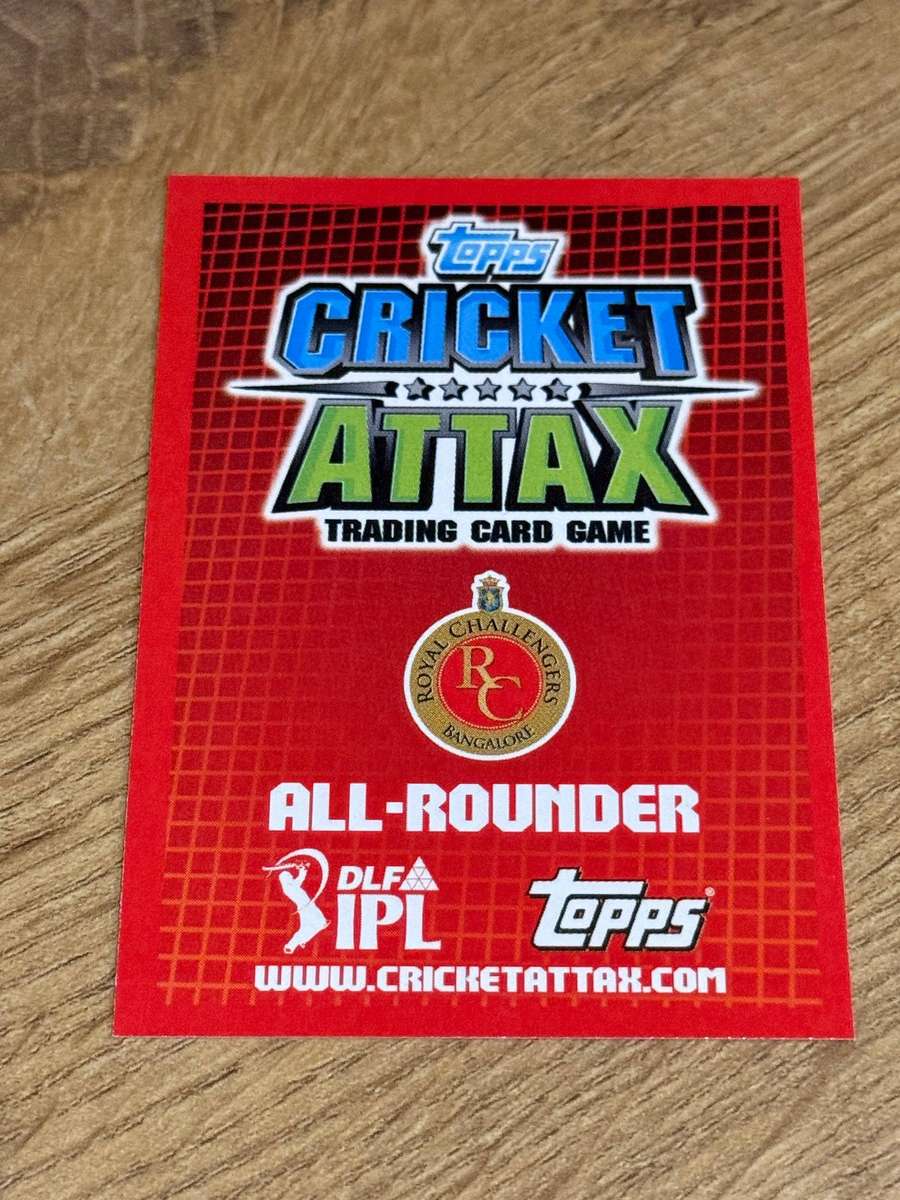 Cricket Card - Daniel Vettori 2012 Topps Cricket Attax DLF IPL Cricket Card