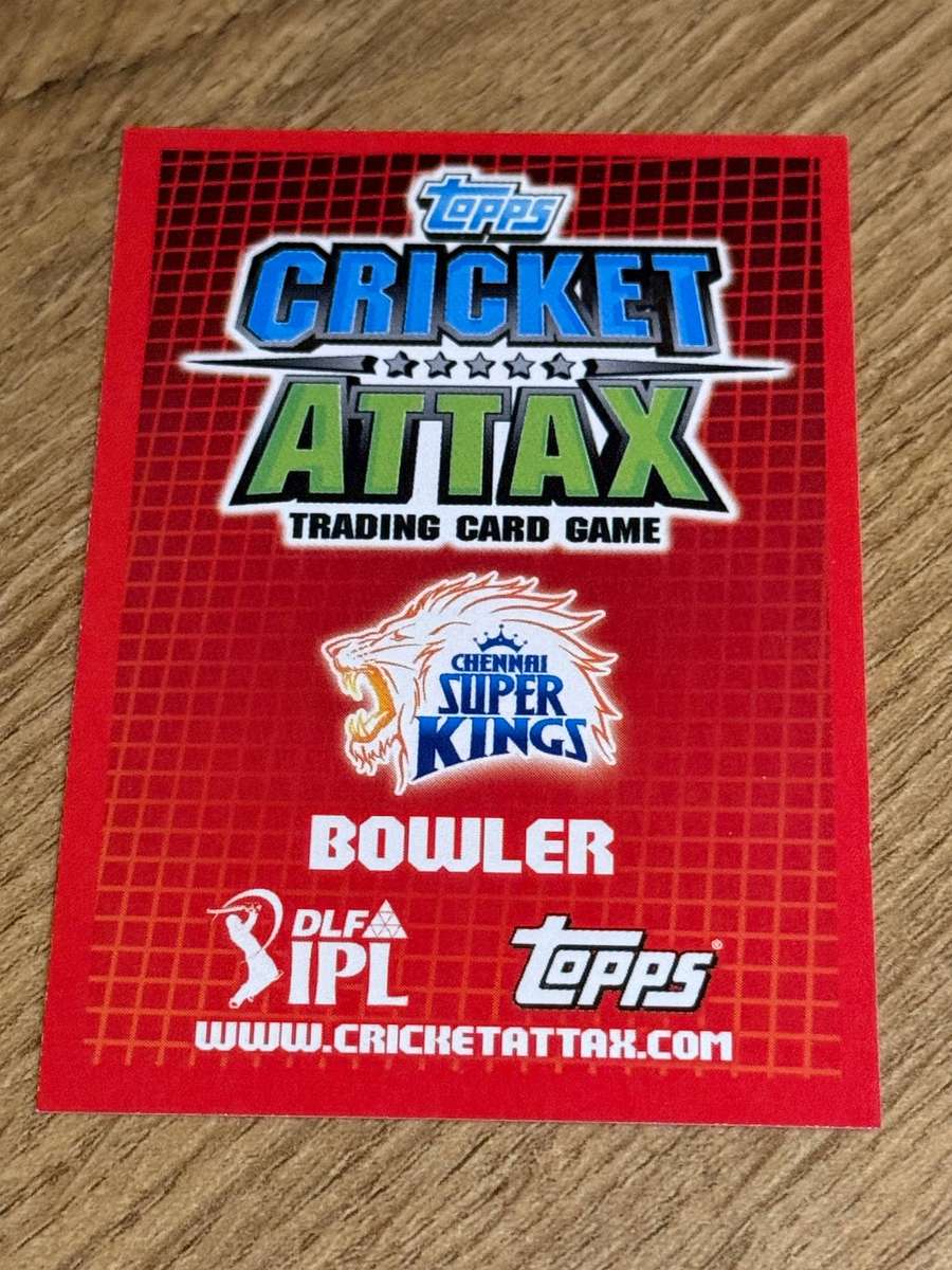 Cricket Card - Tim Southee 2012 Topps Cricket Attax DLF IPL Cricket Card