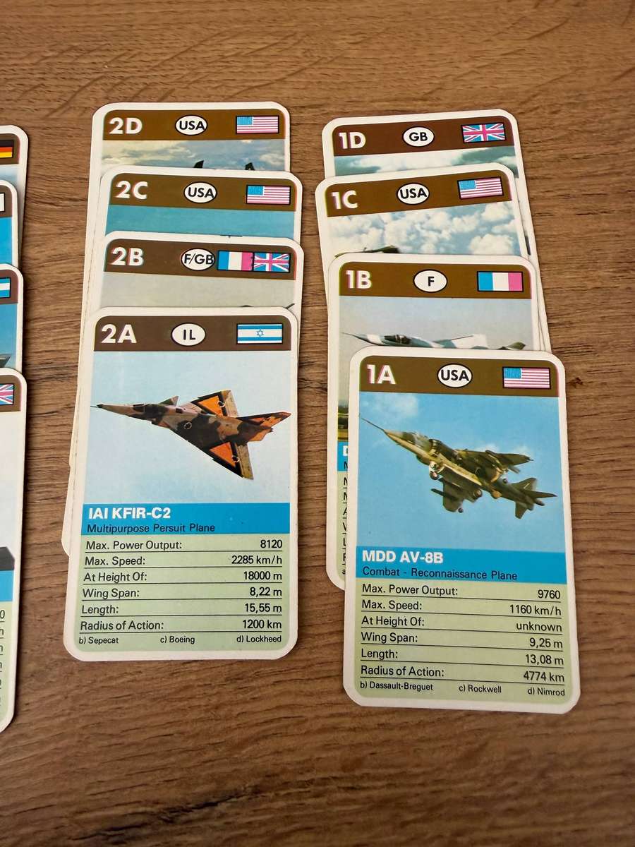 Top Trumps Cards - Take Off (In original box)