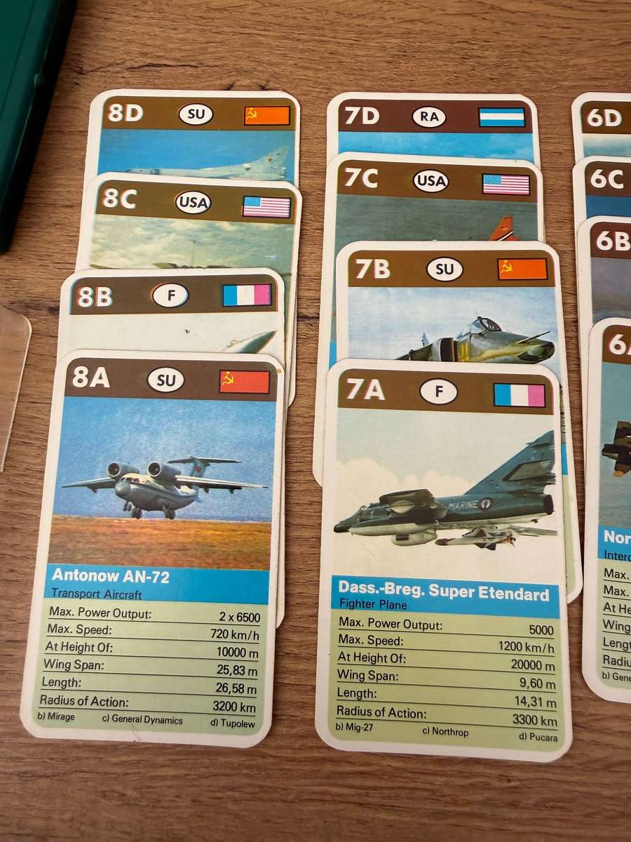 Top Trumps Cards - Take Off (In original box)