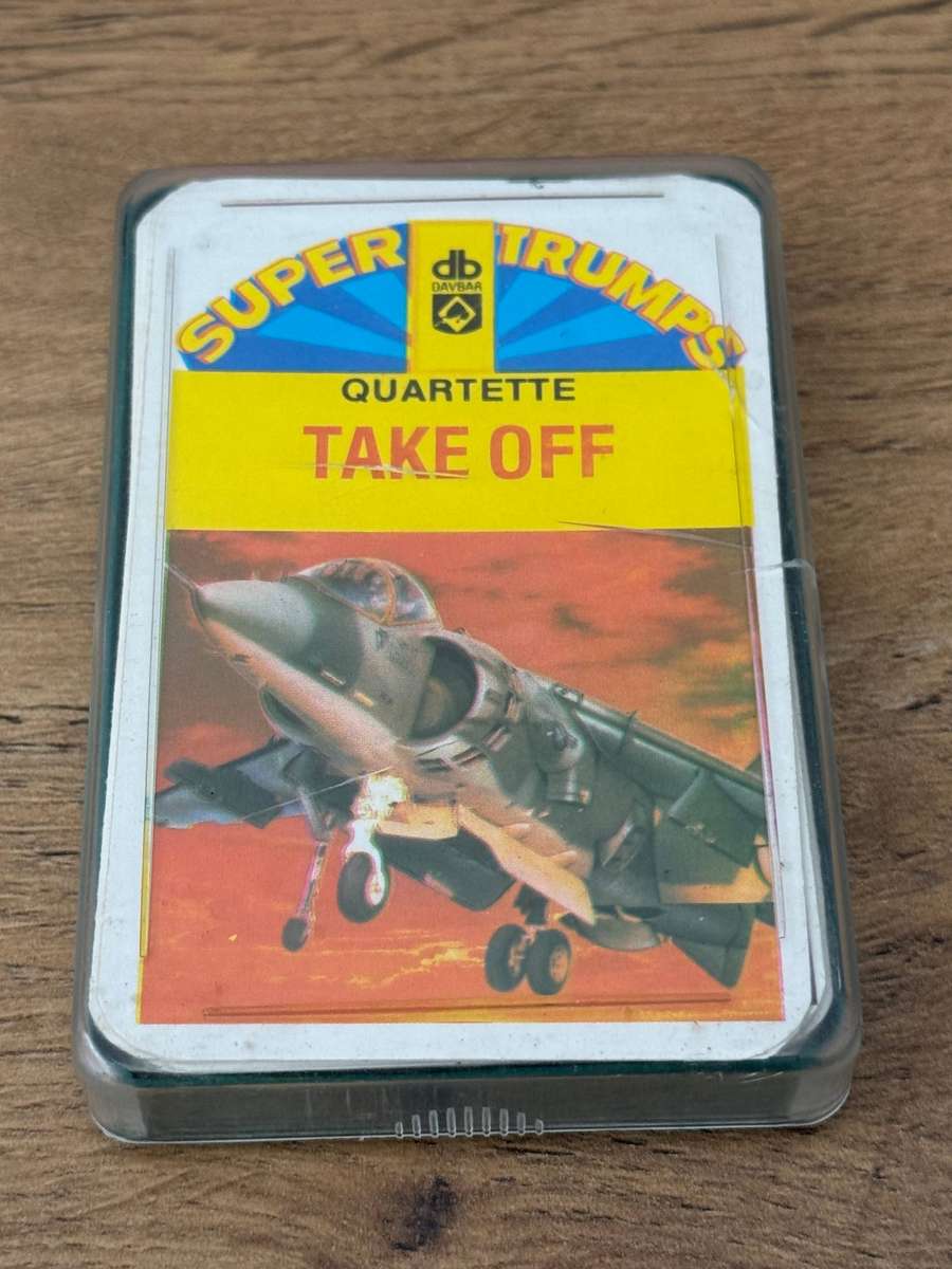 Top Trumps Cards - Take Off (In original box)