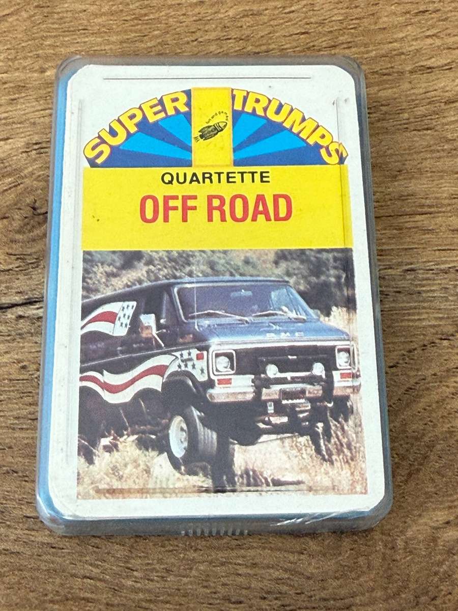 Top Trumps Cards - Off Road (In original box)