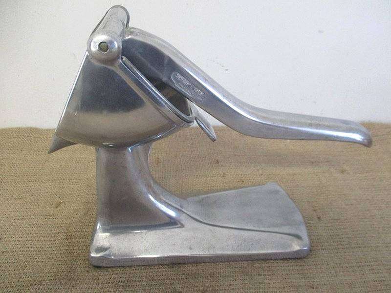 Fantastic Complete Italian Made Vintage Simplex-Super Aluminum Juicer