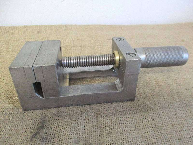 Handy And Sturdy Heavy Duty Vintage Machinist Drill Press Vise