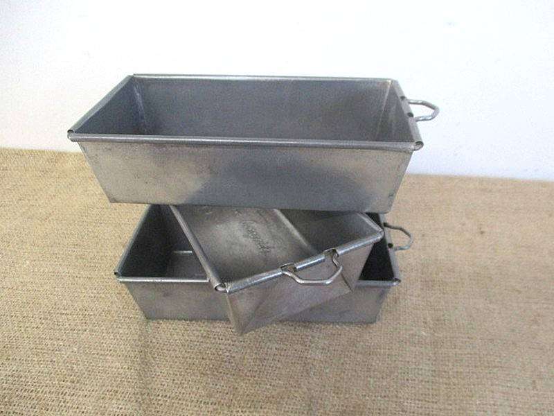 Three Cute True Vintage Krost Ovenpride REF 397 Baking Pans