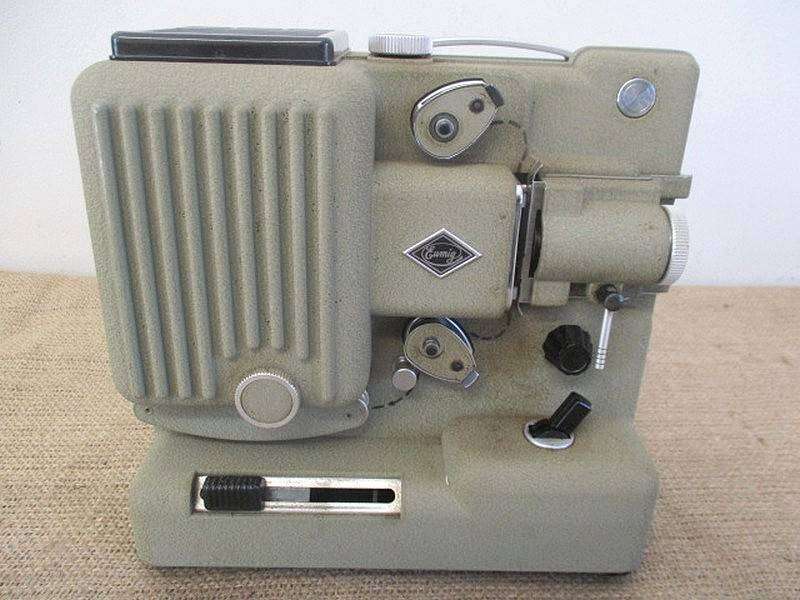 Vintage Eumig P8 Projector With Two Full Reels In Original Box                       Austria