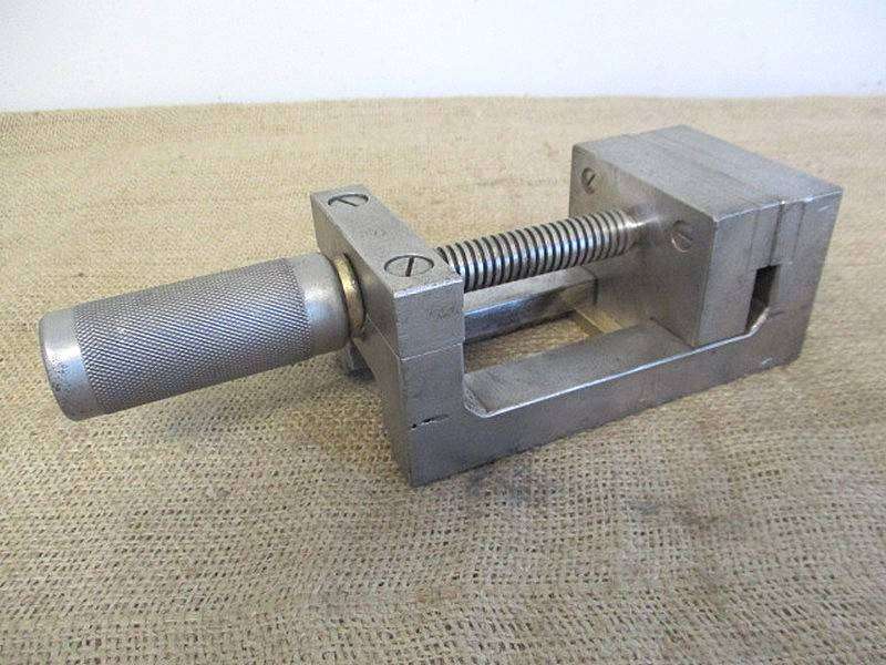 Handy And Sturdy Heavy Duty Vintage Machinist Drill Press Vise