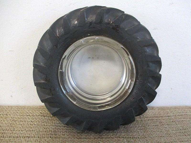 Lovely Vintage Goodyear Tractor Tire Ashtray