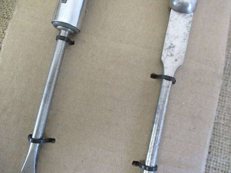Nice Vintage Stanley "Yankee" 10A Rachet Screwdriver & Vintage Sheffield Carpenter Screwdriver
