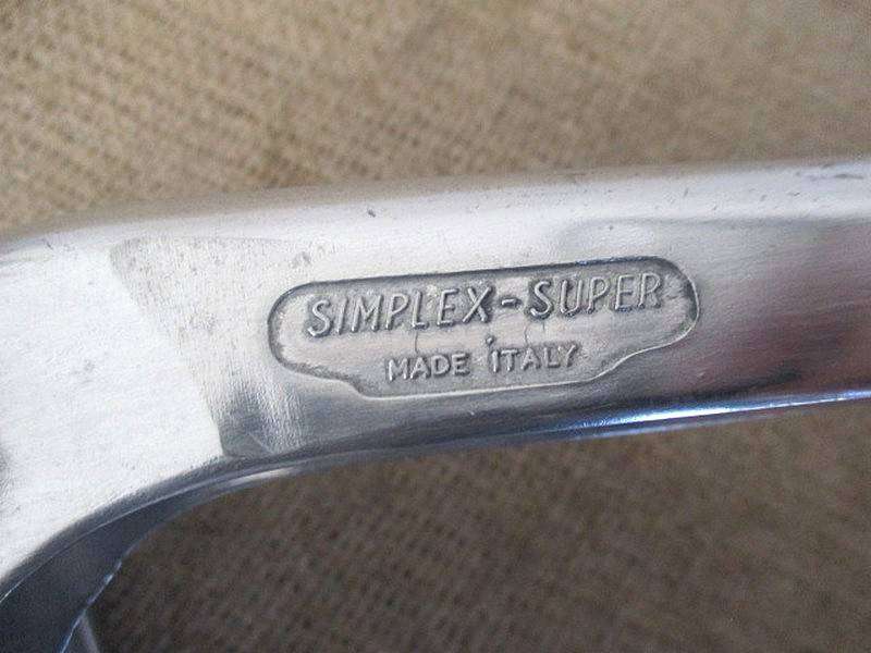 Fantastic Complete Italian Made Vintage Simplex-Super Aluminum Juicer