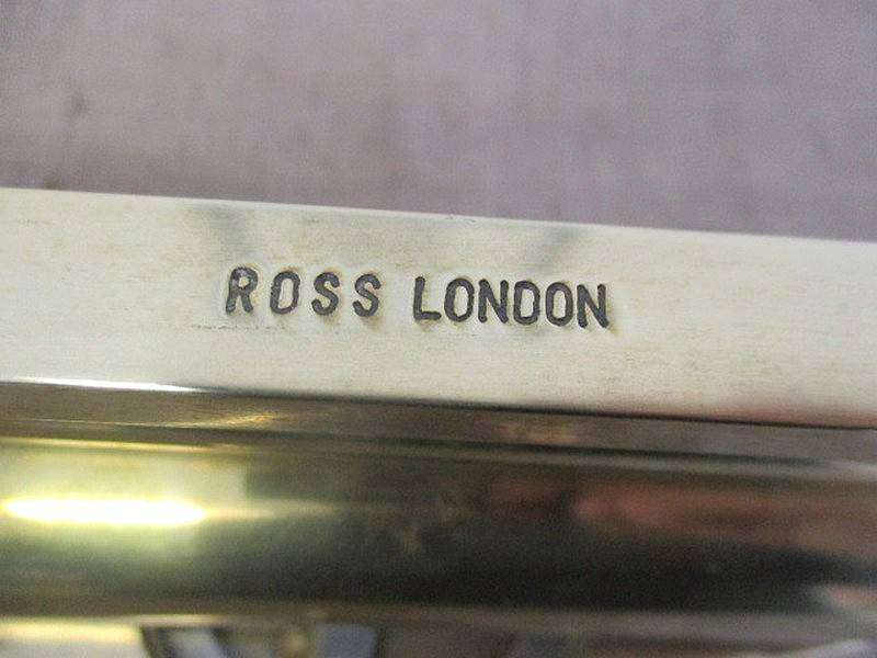 Rare Vintage Brass Ross London Theodolite Survey Instrument