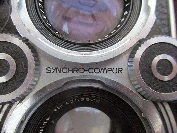 Ultra Rare Vintage Rolleiflex Synchro-Compur DBP 3,5F 2819455 DBGM Camera      1958 - 1976   Germany