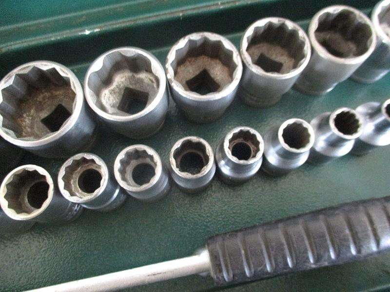 Neat 25 Piece Gedore D19 3/4 inch Drive Set In Stahlwille Toolbox