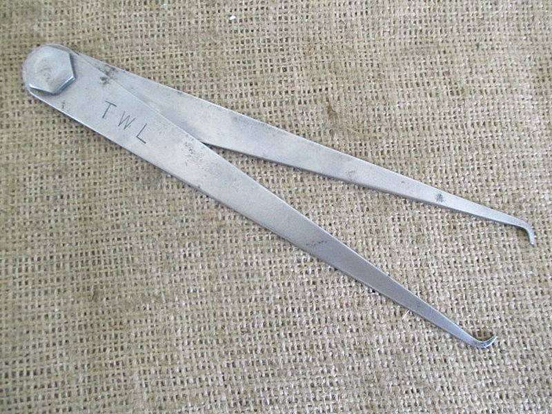 Four Beautiful Vintage Engineer/Machinist Tools... 3x Moore & Wright And 1x LS. Starrett