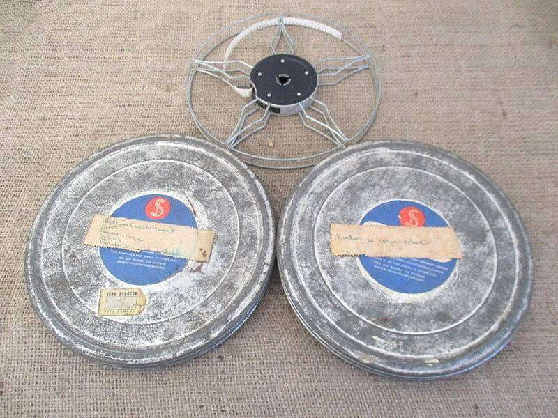 Vintage Eumig P8 Projector With Two Full Reels In Original Box                       Austria